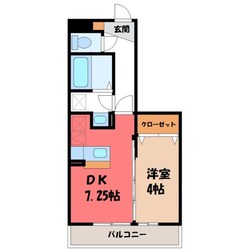 小山駅 徒歩27分 2階の物件間取画像